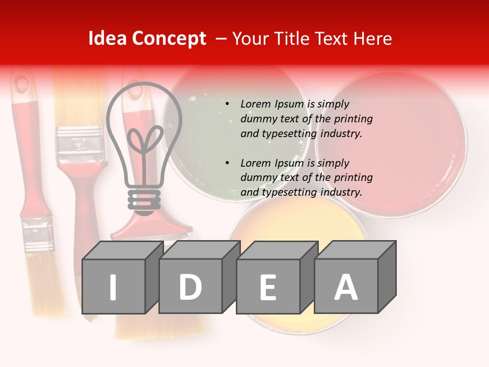 Decoration Bright Decor PowerPoint Template