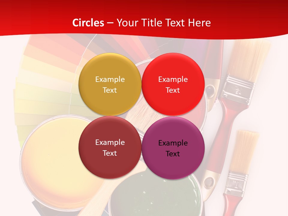 Decoration Container Vivid PowerPoint Template