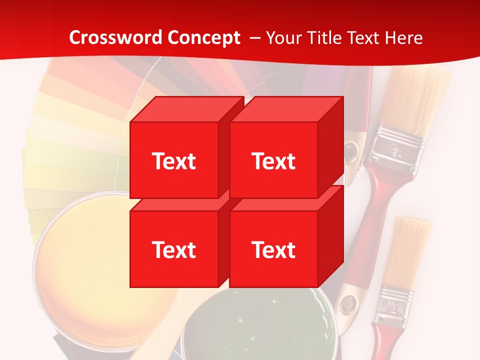 Decoration Container Vivid PowerPoint Template
