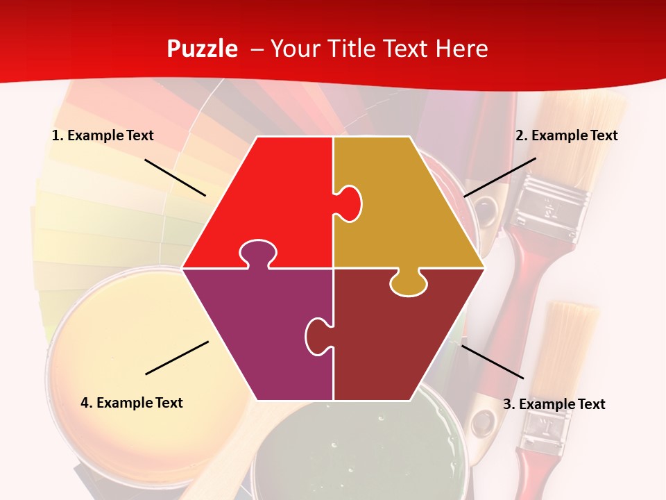 Decoration Container Vivid PowerPoint Template