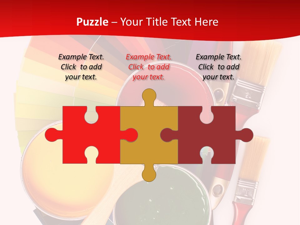 Decoration Container Vivid PowerPoint Template