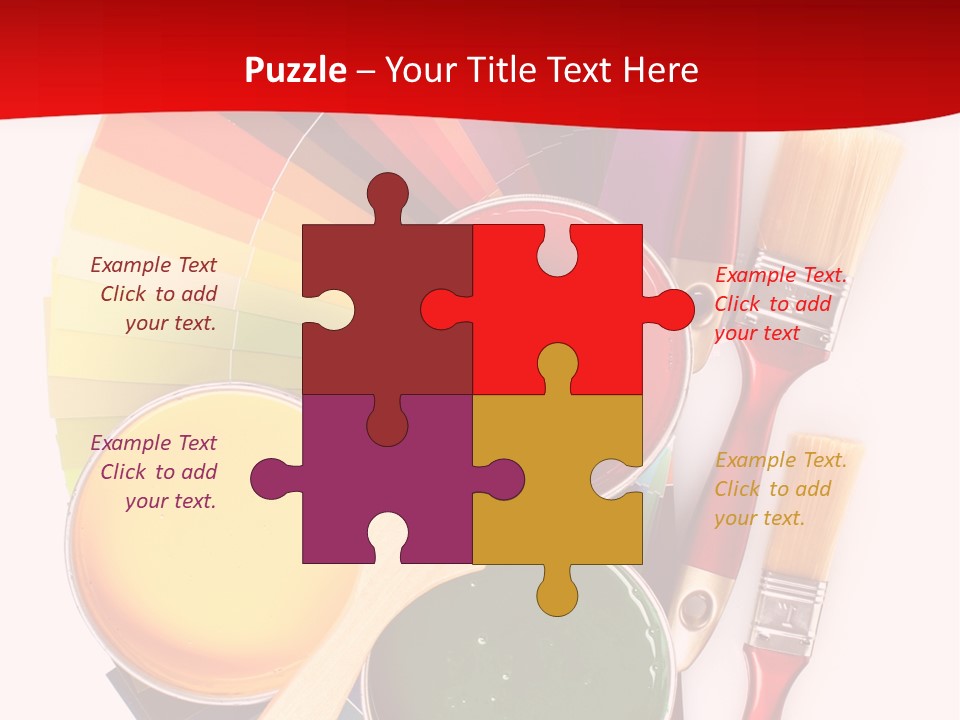 Decoration Container Vivid PowerPoint Template