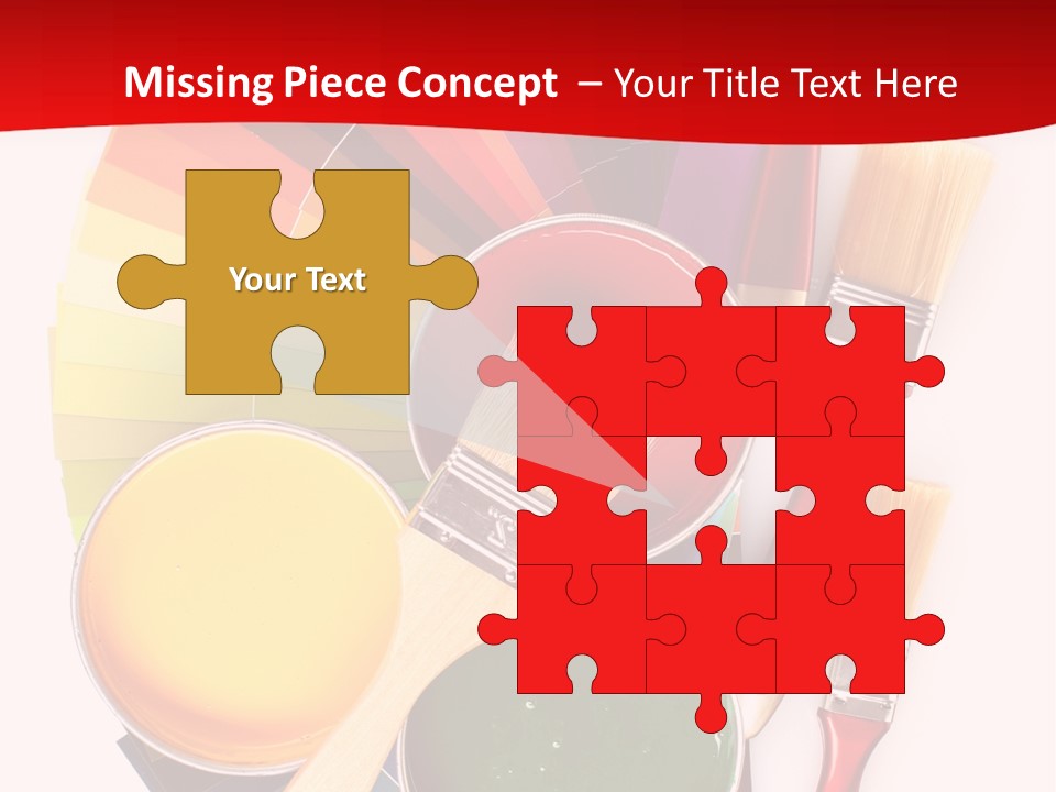 Decoration Container Vivid PowerPoint Template