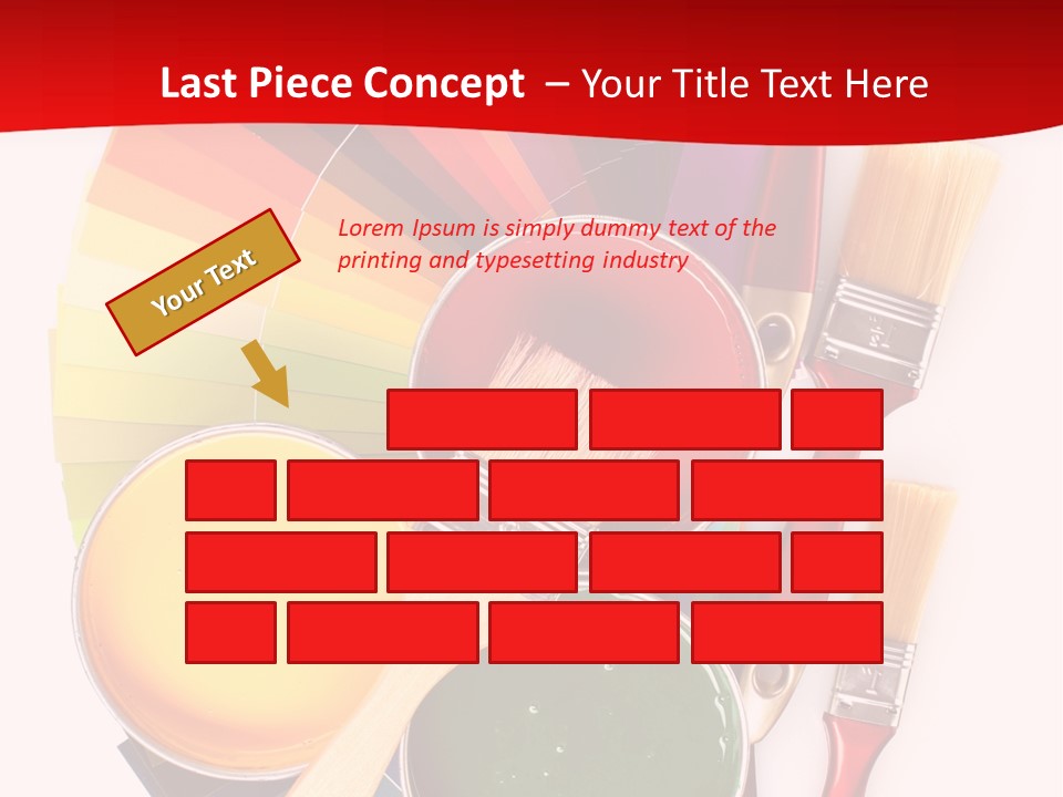 Decoration Container Vivid PowerPoint Template