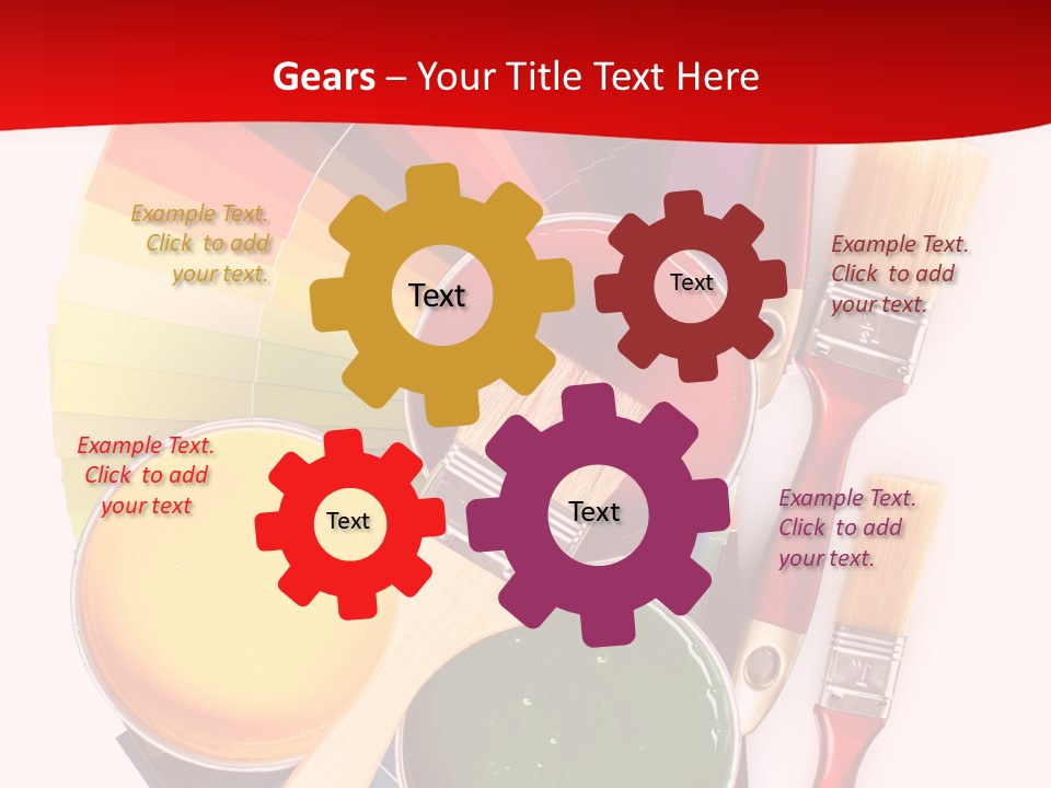 Decoration Container Vivid PowerPoint Template