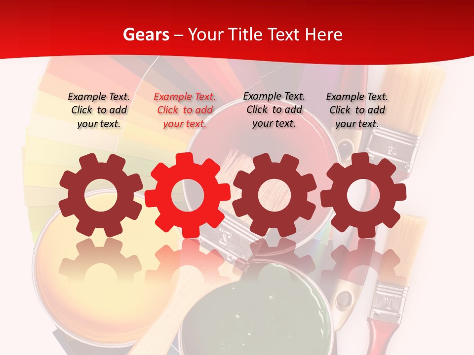 Decoration Container Vivid PowerPoint Template