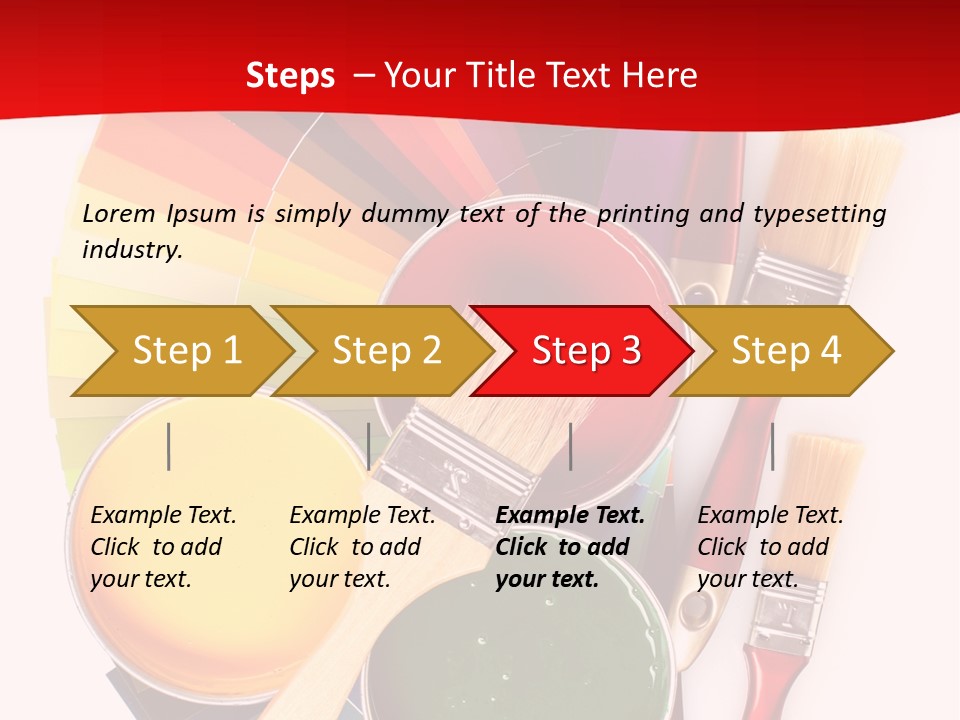 Decoration Container Vivid PowerPoint Template