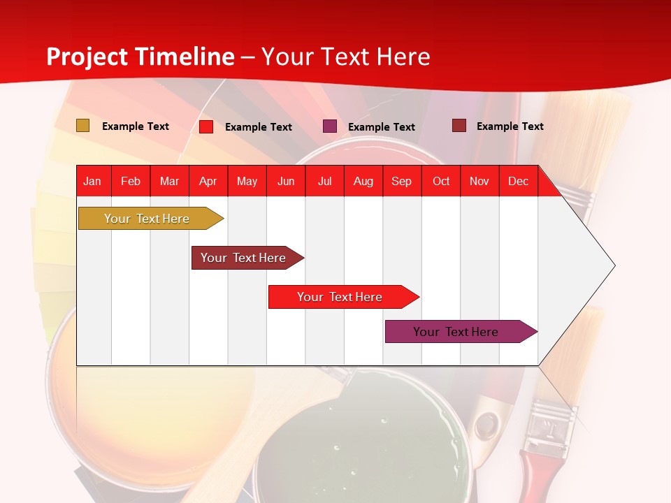 Decoration Container Vivid PowerPoint Template