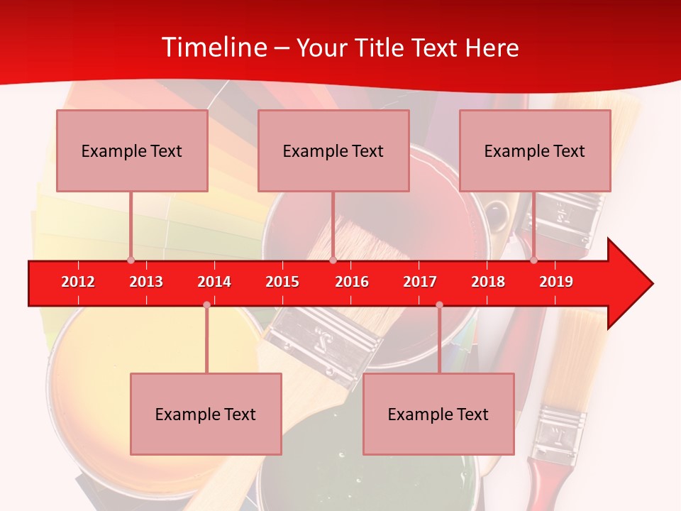 Decoration Container Vivid PowerPoint Template