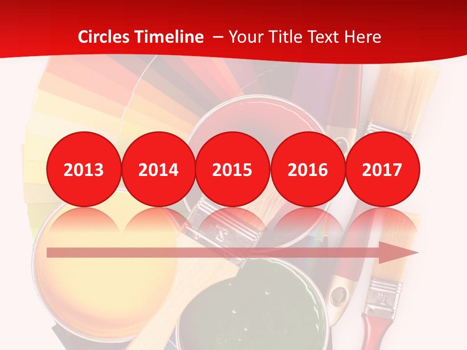 Decoration Container Vivid PowerPoint Template