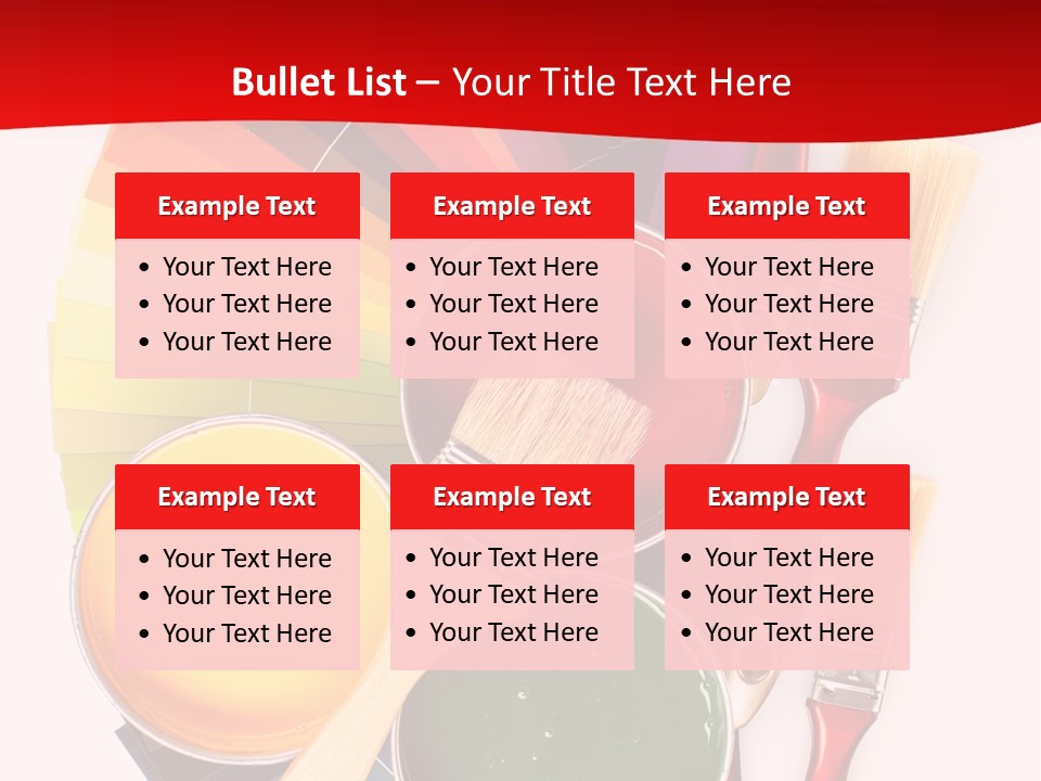 Decoration Container Vivid PowerPoint Template