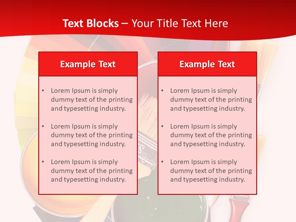 Decoration Container Vivid PowerPoint Template