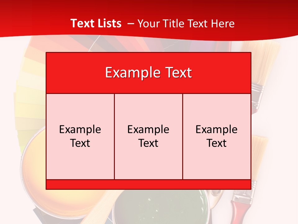 Decoration Container Vivid PowerPoint Template