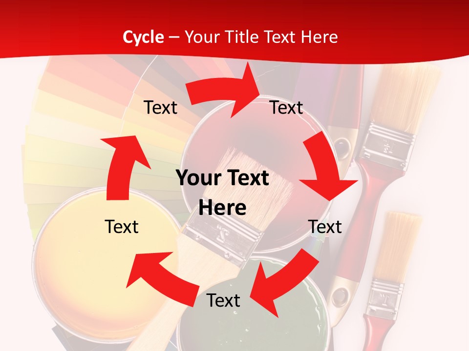 Decoration Container Vivid PowerPoint Template