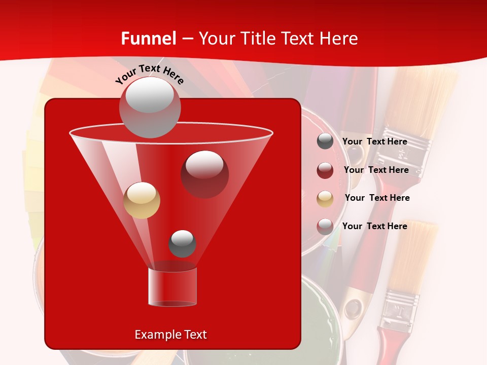 Decoration Container Vivid PowerPoint Template