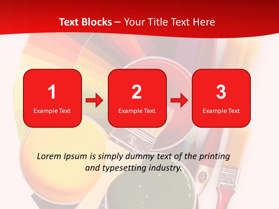 Decoration Container Vivid PowerPoint Template