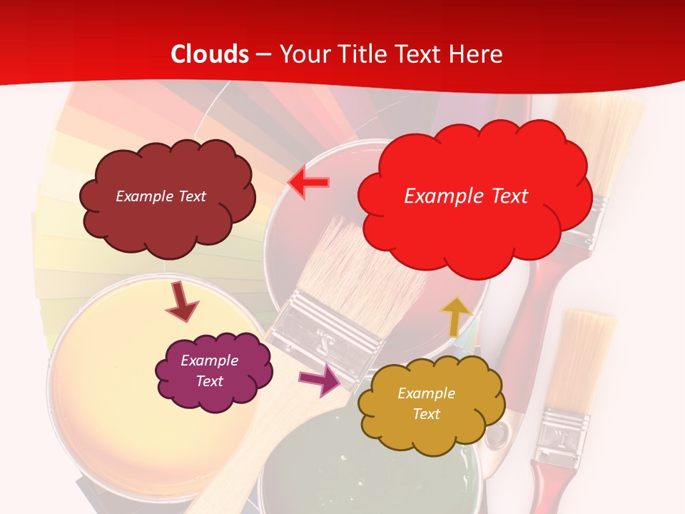 Decoration Container Vivid PowerPoint Template