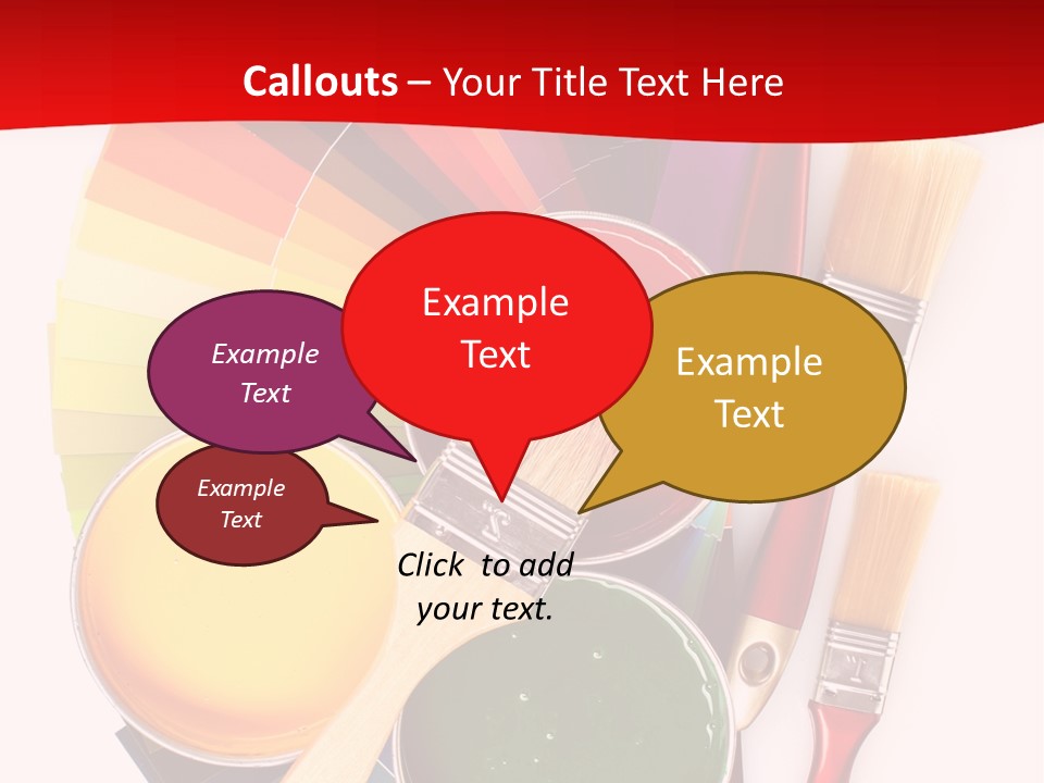 Decoration Container Vivid PowerPoint Template