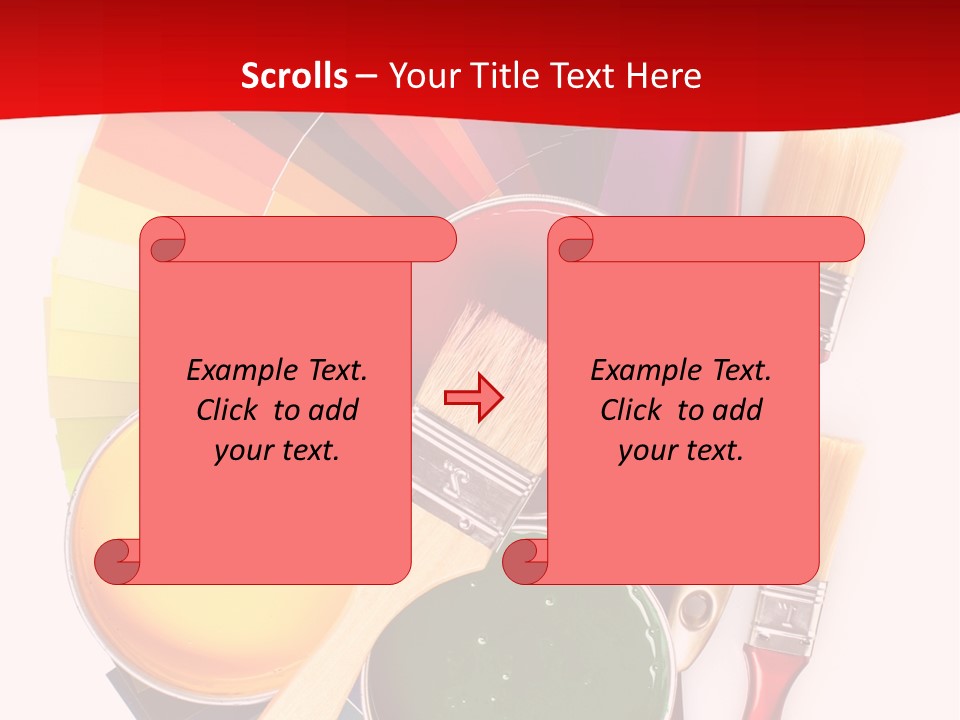 Decoration Container Vivid PowerPoint Template
