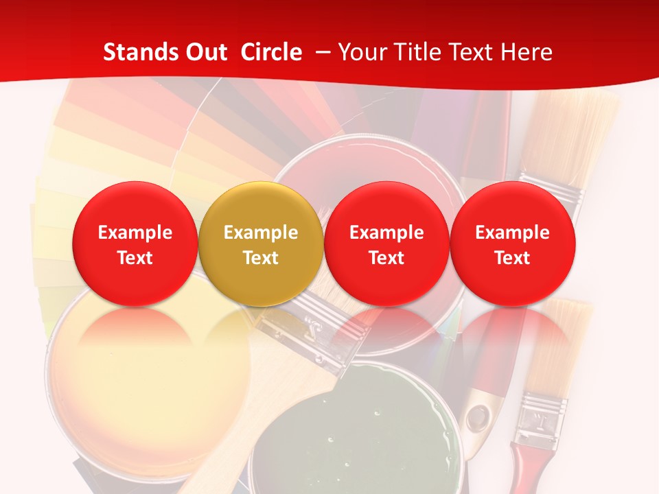 Decoration Container Vivid PowerPoint Template