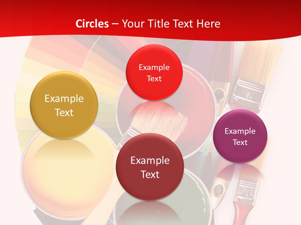 Decoration Container Vivid PowerPoint Template