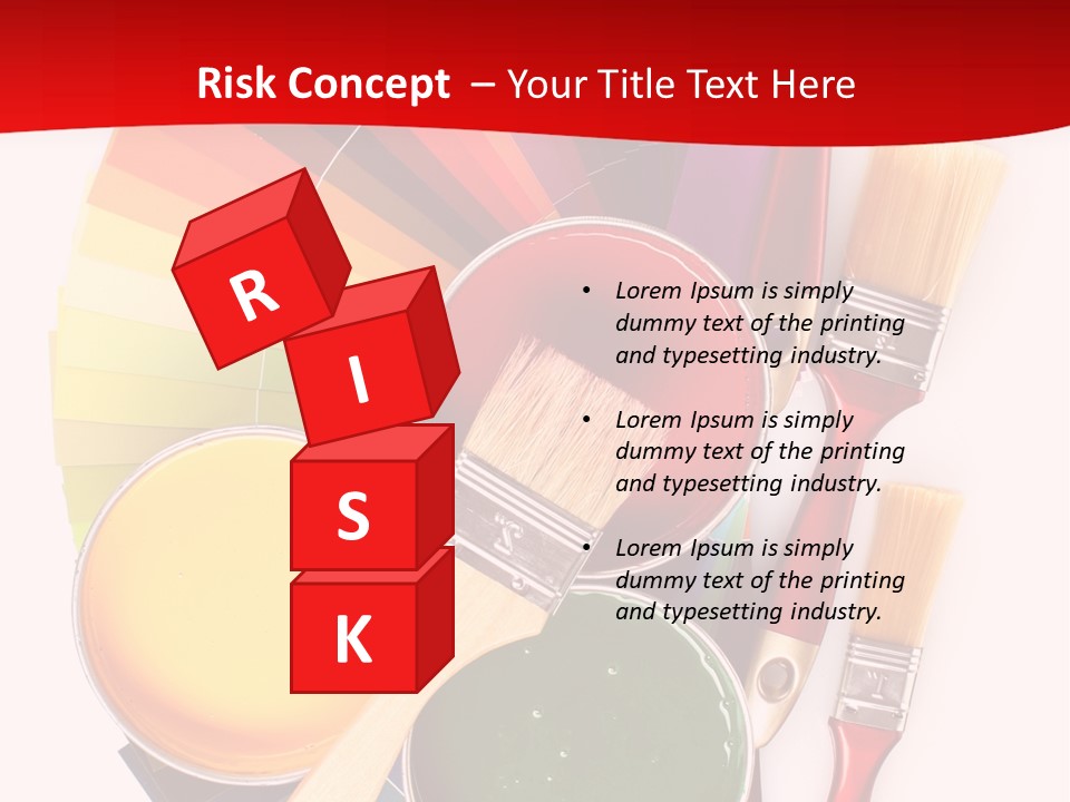 Decoration Container Vivid PowerPoint Template