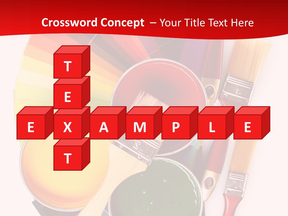 Decoration Container Vivid PowerPoint Template