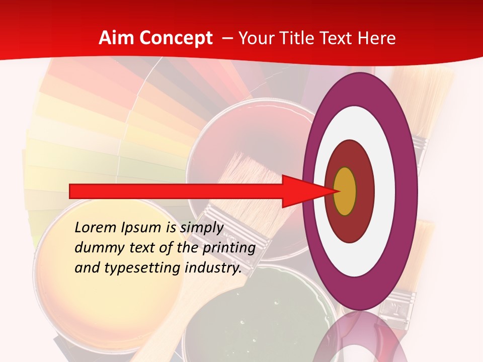 Decoration Container Vivid PowerPoint Template