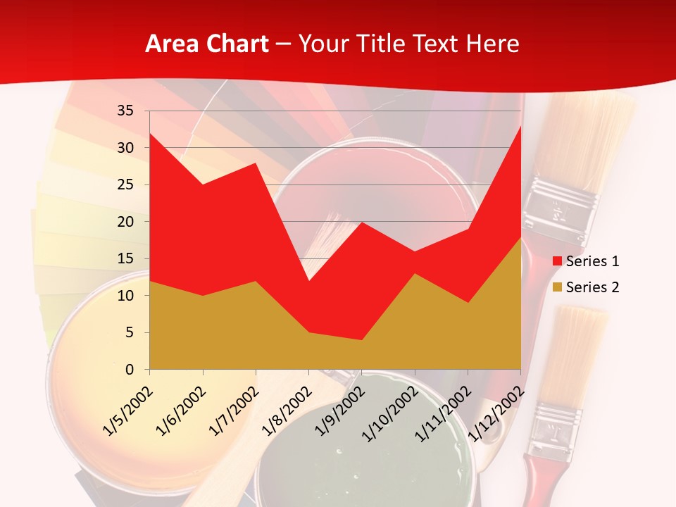 Decoration Container Vivid PowerPoint Template