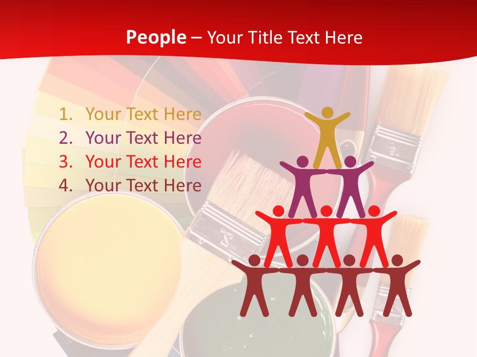 Decoration Container Vivid PowerPoint Template