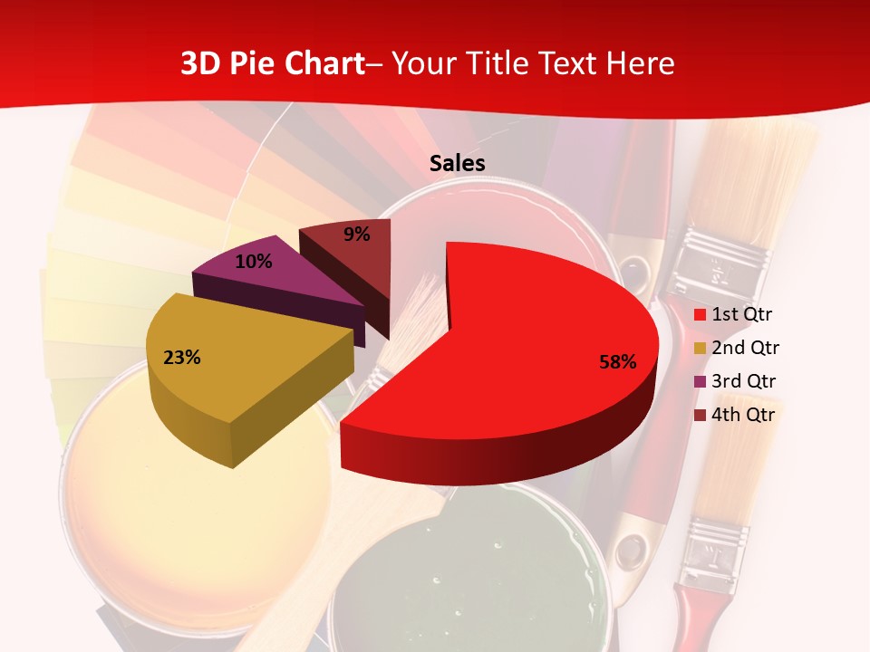 Decoration Container Vivid PowerPoint Template