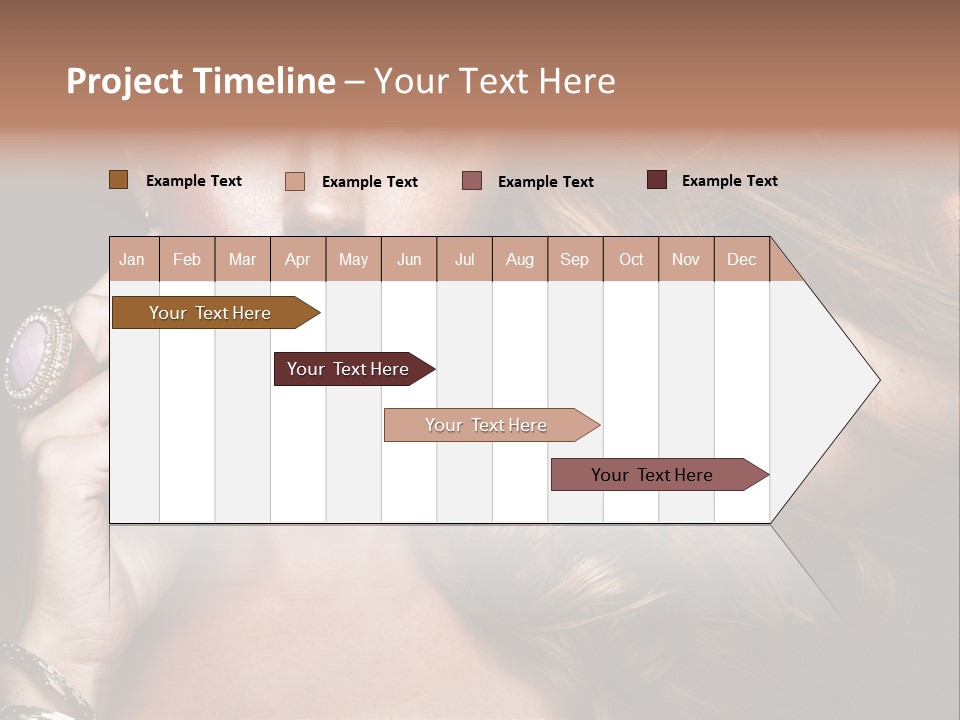 Sensuality Healthy Female PowerPoint Template