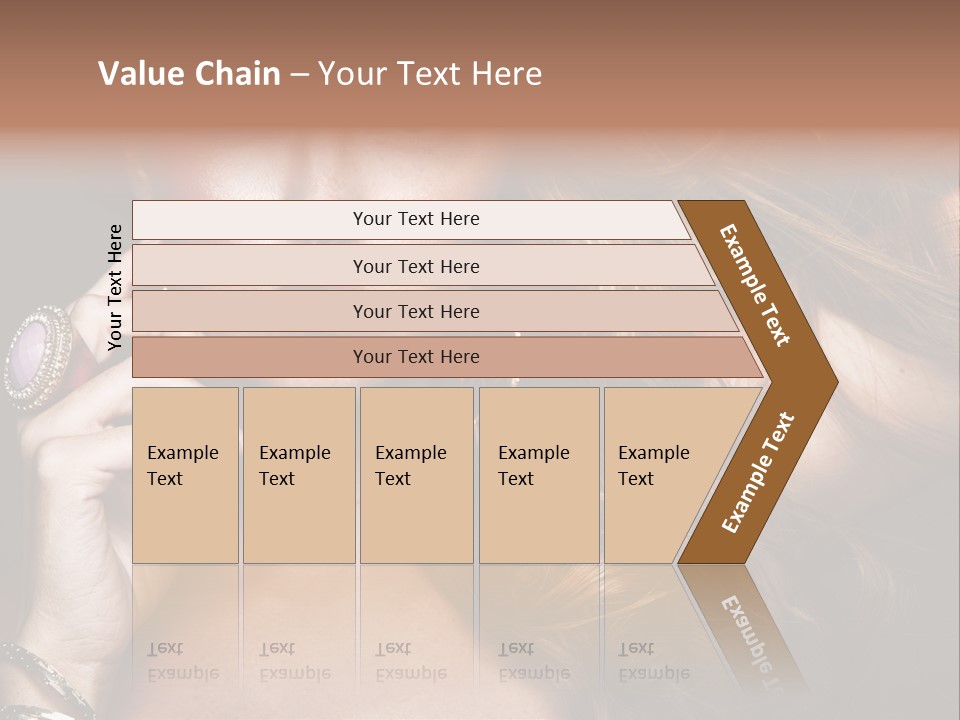 Sensuality Healthy Female PowerPoint Template