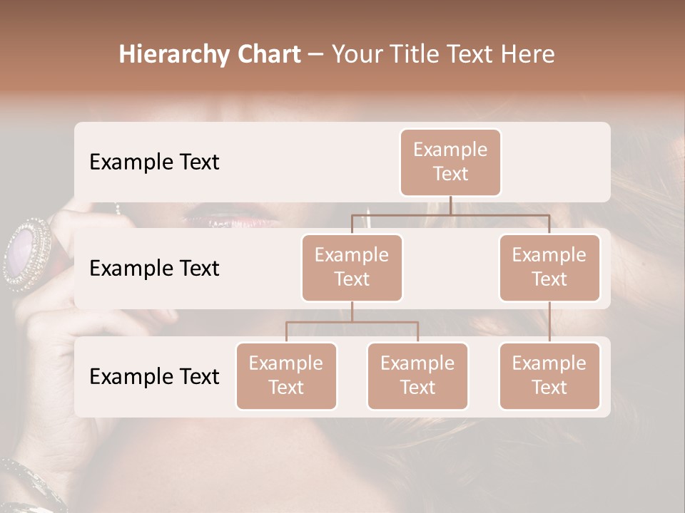 Sensuality Healthy Female PowerPoint Template
