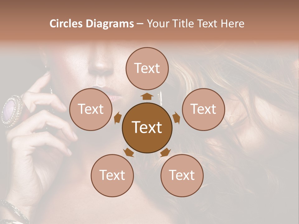 Sensuality Healthy Female PowerPoint Template