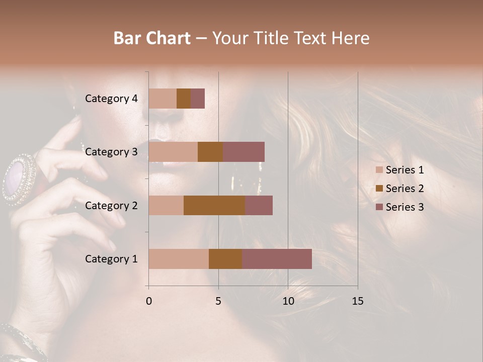Sensuality Healthy Female PowerPoint Template