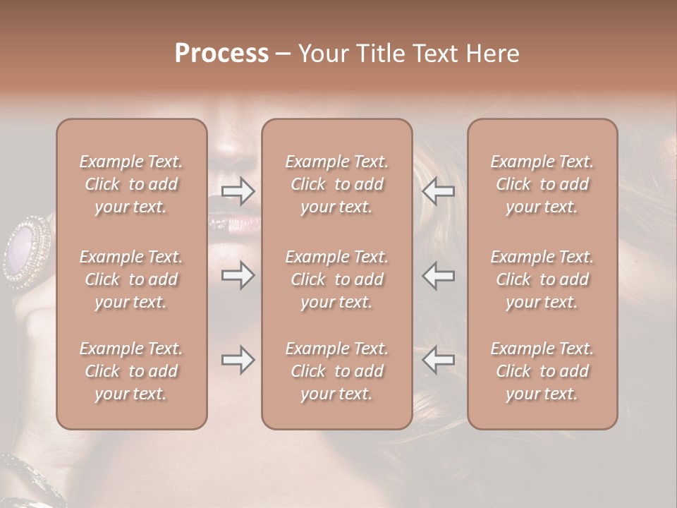 Sensuality Healthy Female PowerPoint Template