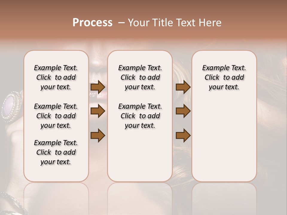 Sensuality Healthy Female PowerPoint Template