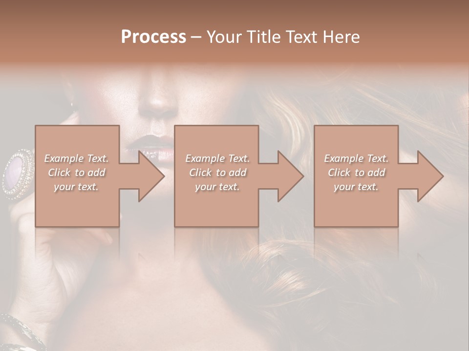 Sensuality Healthy Female PowerPoint Template
