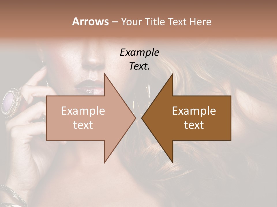 Sensuality Healthy Female PowerPoint Template