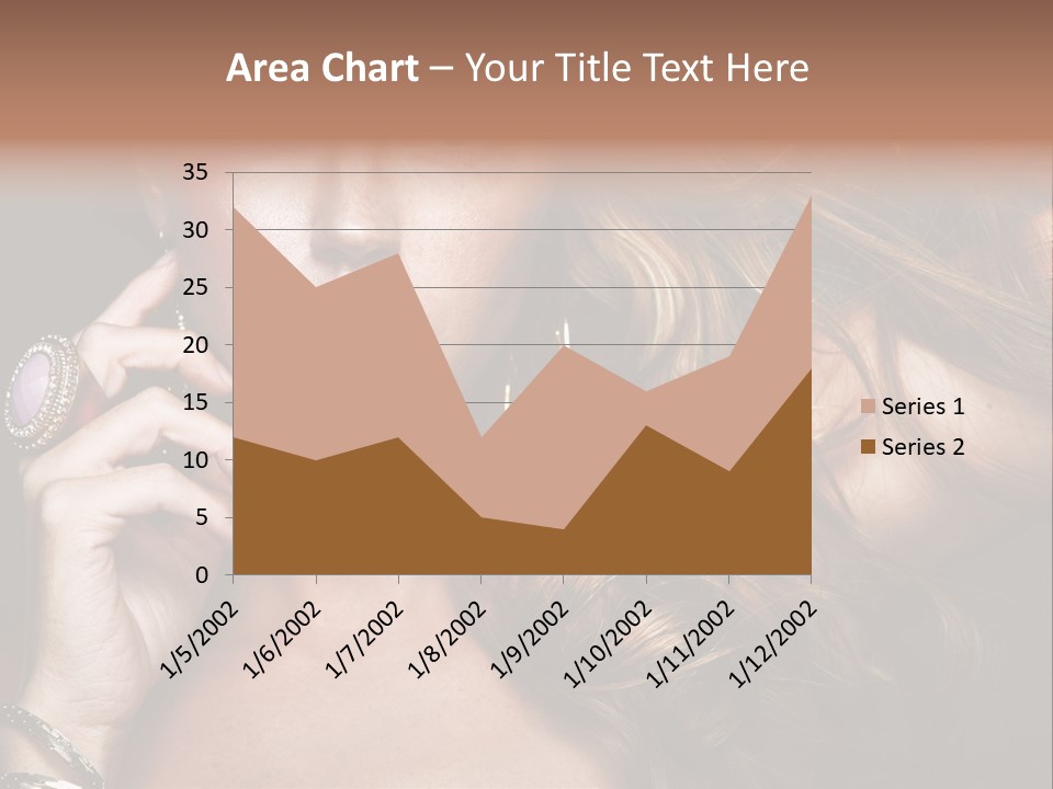 Sensuality Healthy Female PowerPoint Template