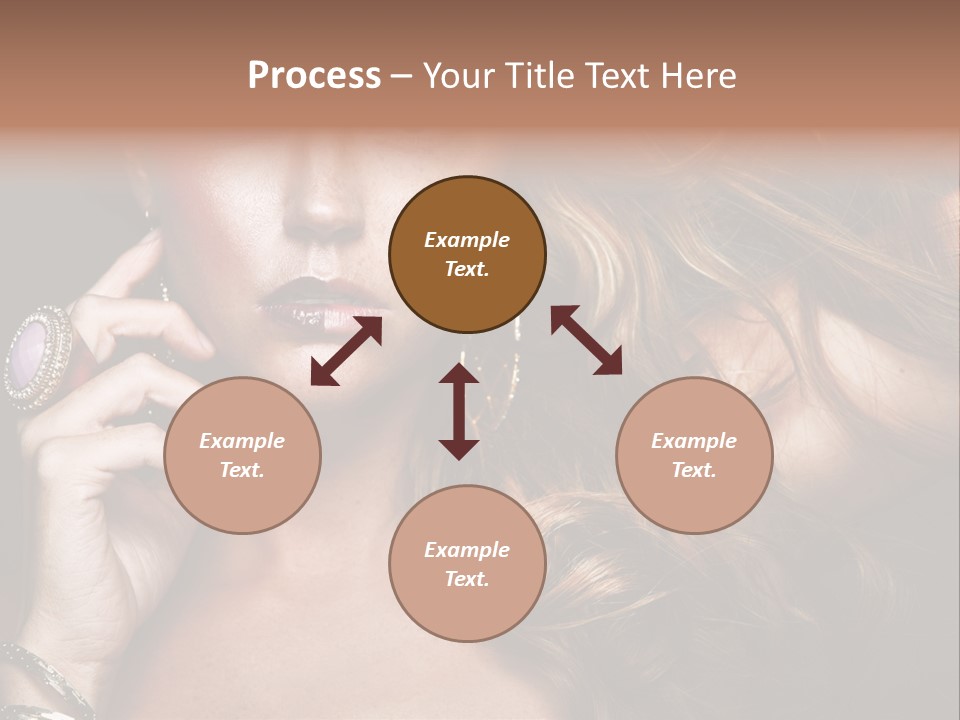 Sensuality Healthy Female PowerPoint Template
