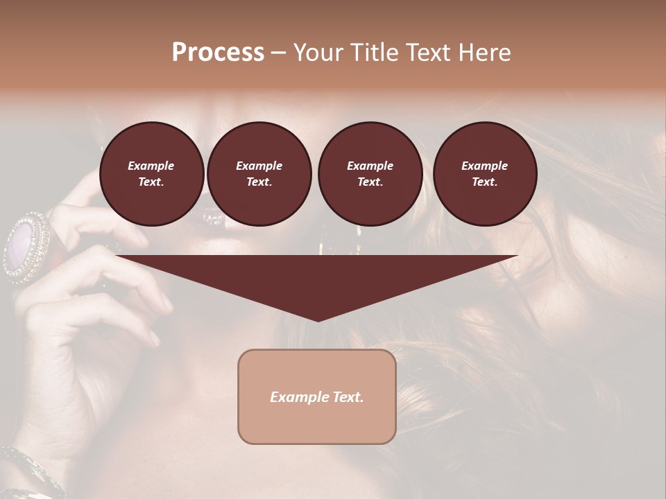 Sensuality Healthy Female PowerPoint Template
