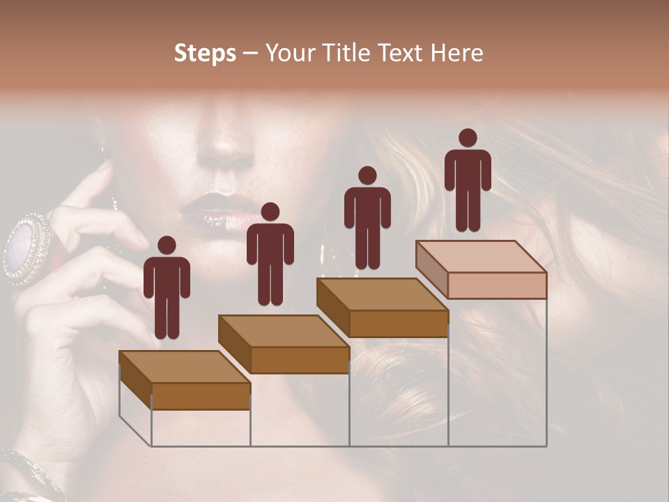 Sensuality Healthy Female PowerPoint Template