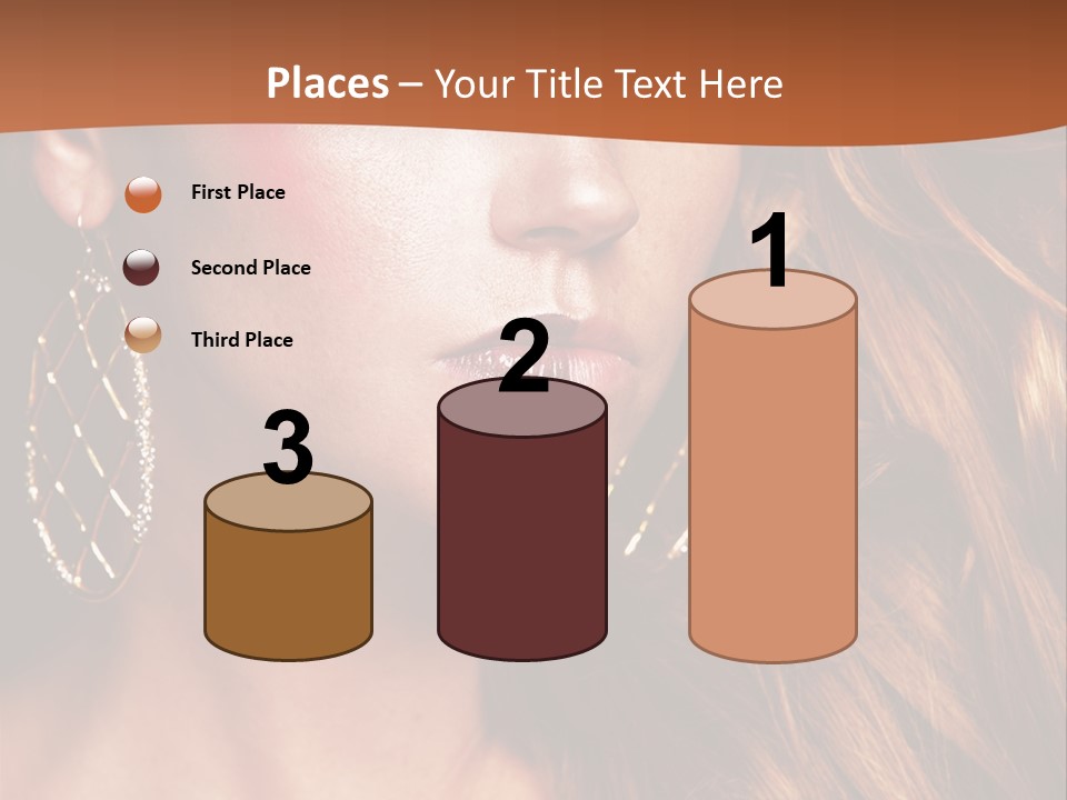 Portrait White Color PowerPoint Template