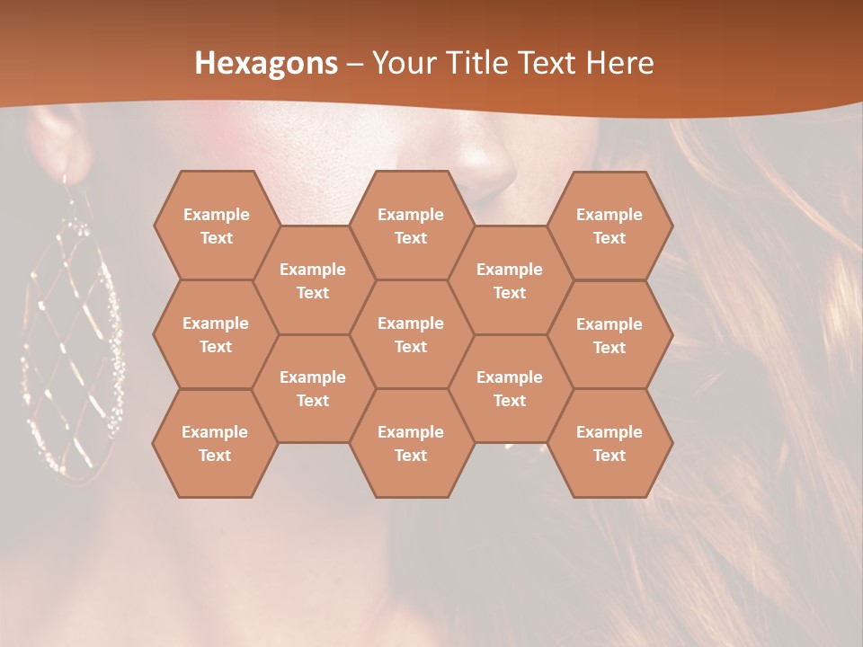 Portrait White Color PowerPoint Template