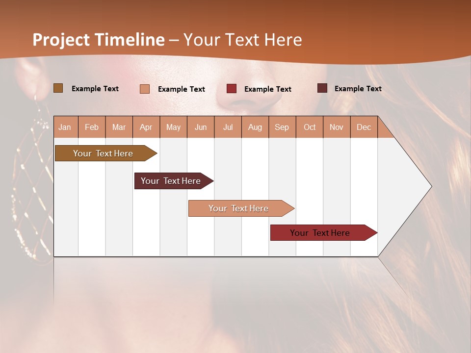 Portrait White Color PowerPoint Template