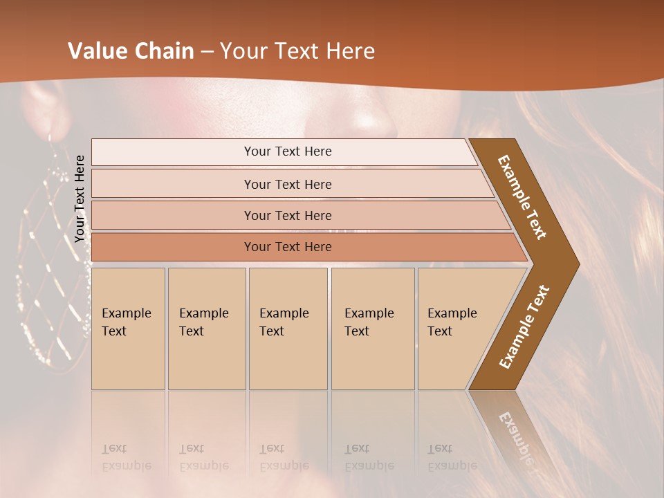 Portrait White Color PowerPoint Template