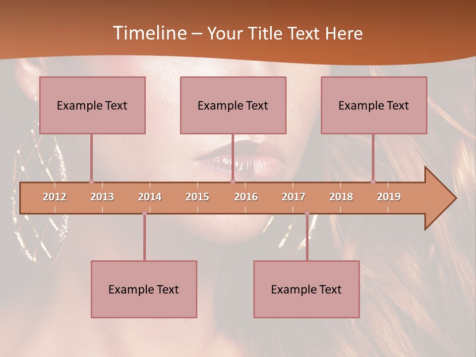 Portrait White Color PowerPoint Template