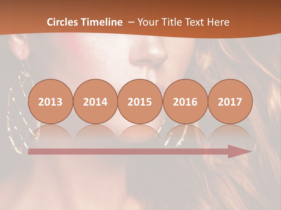 Portrait White Color PowerPoint Template